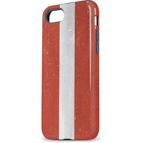 Latvia Flag Distressed iPhone 7 Pro Case
